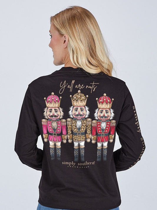 Yall are Nutz LS Tee