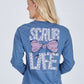 Scrub Life LS Tee