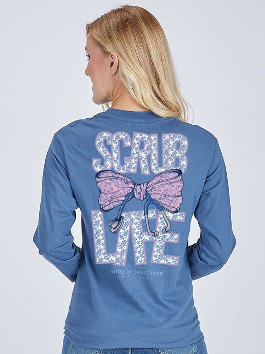 Scrub Life LS Tee