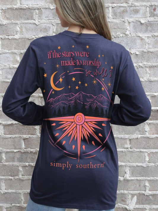 Worship The Stars Long Sleeve -