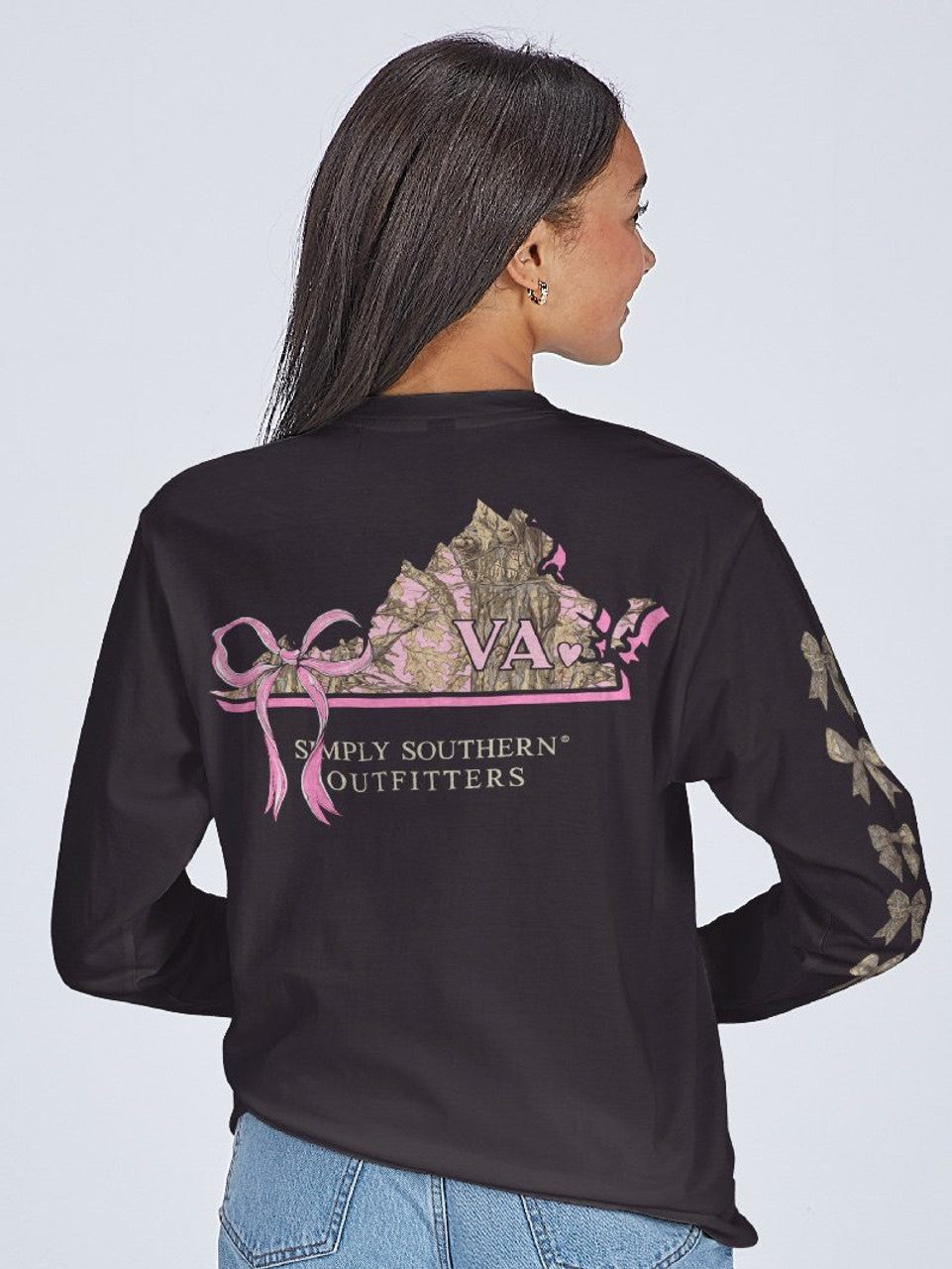 Virginia Camo LS Tee