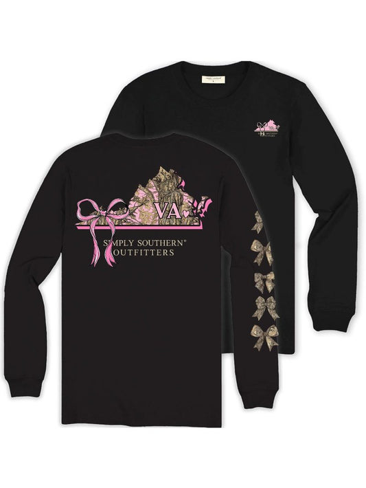 Virginia Camo LS Tee