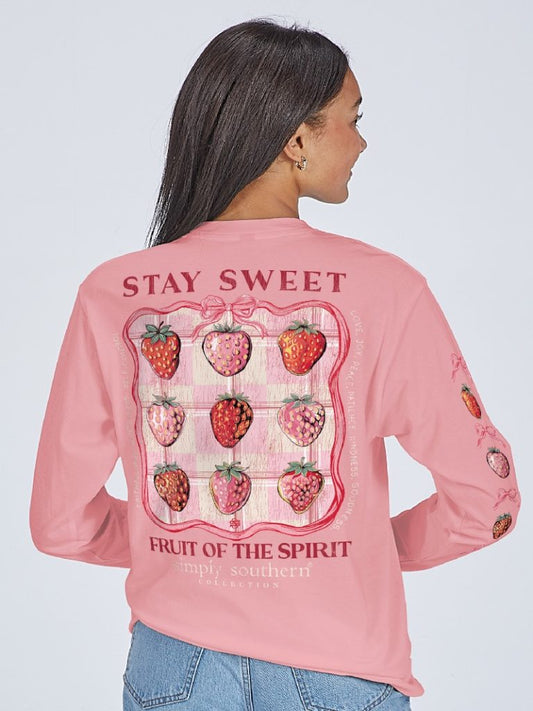Stay Sweet LS Tee