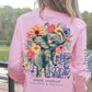 Born To Bloom Elephant Long Sleeve -