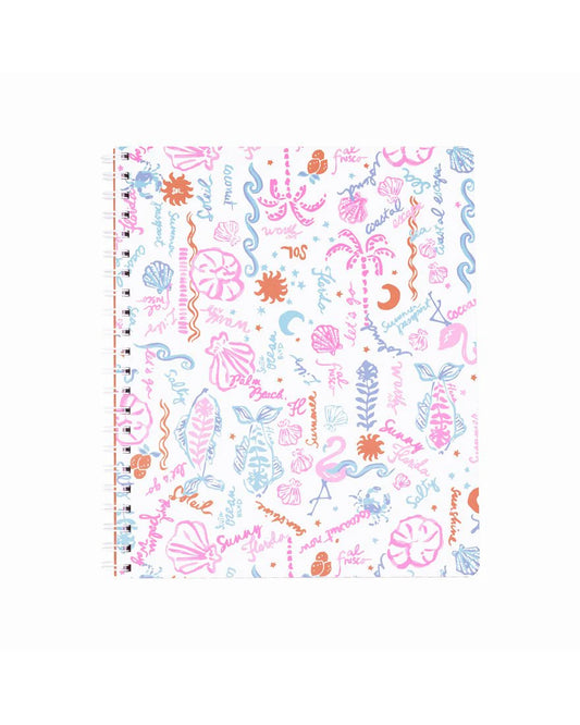 Summer Serenade Large Notebook
