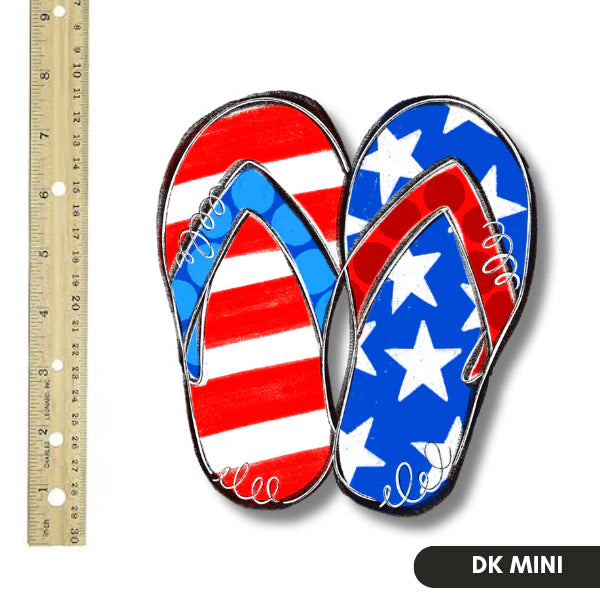 Stars and Striped Flip Flop Mini