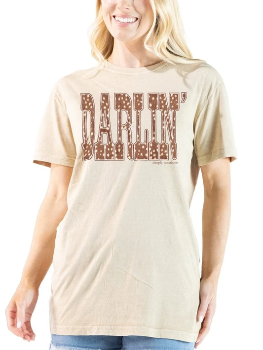 Darlin Cow Front Tee