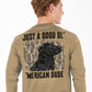 Black Lab Dude Mens LS