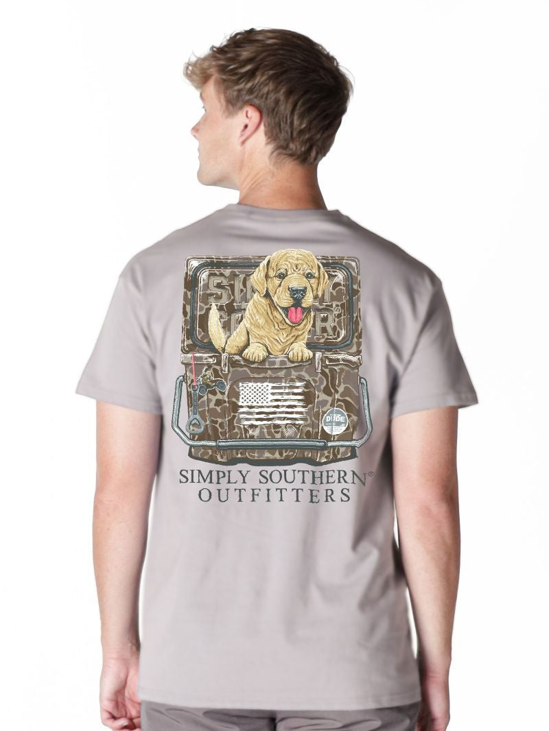 Yellow Lab Cooler Mineral Wash Tee