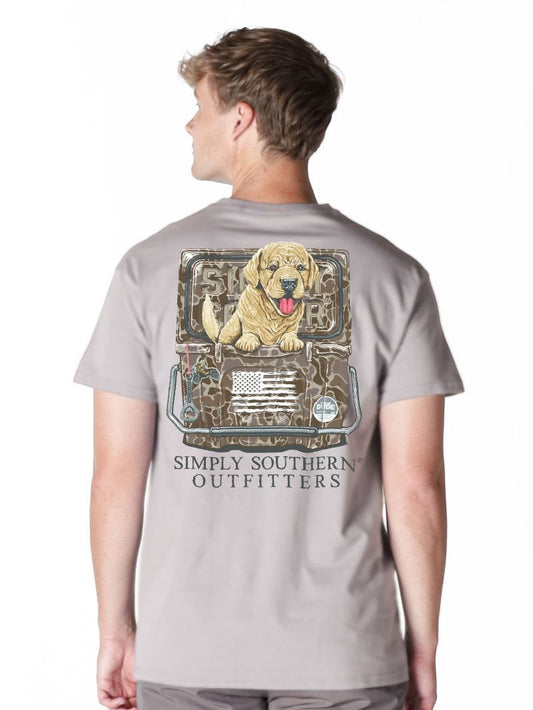 Yellow Lab Cooler Mineral Wash Tee