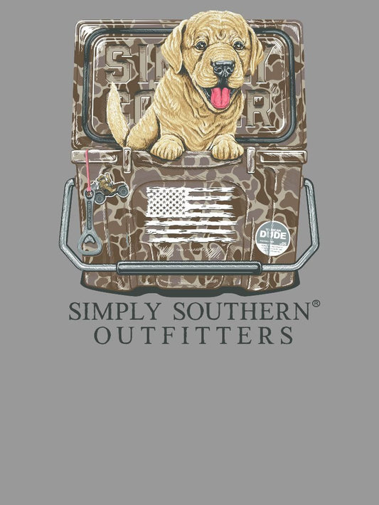 Yellow Lab Cooler Mineral Wash Tee