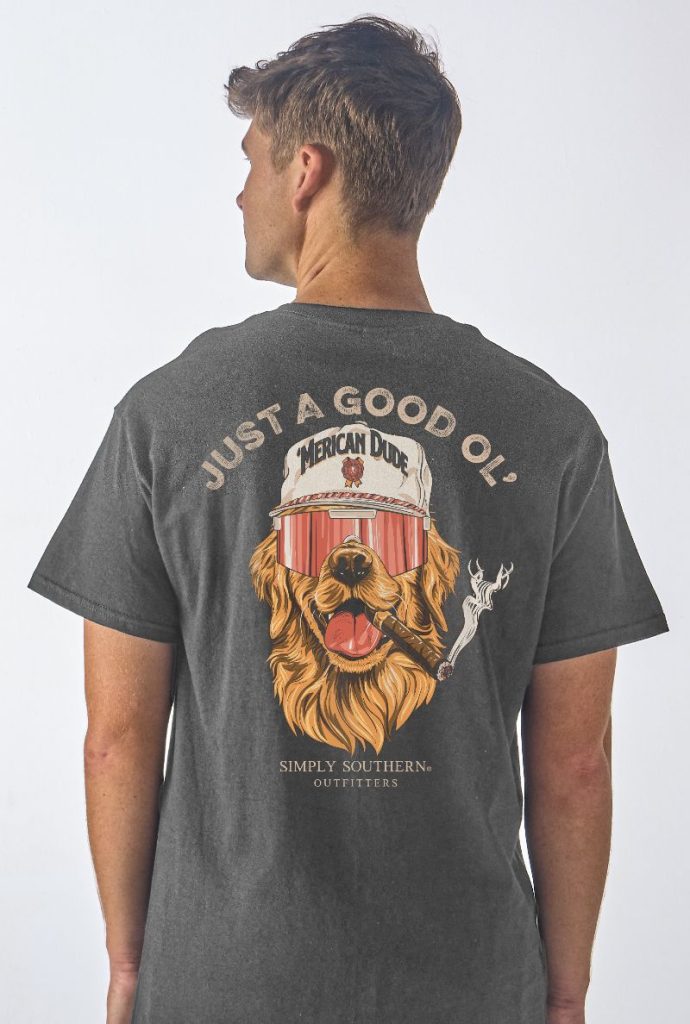 Merican Dude Golden Dog Short Sleeve