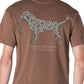 Brown Camo Dog Tee