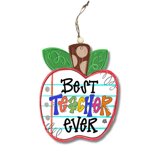 Teacher Apple DK Ornament