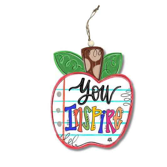 Inspire Apple DK Ornament