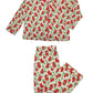 SS Cardinal Button Up Pajama Set -