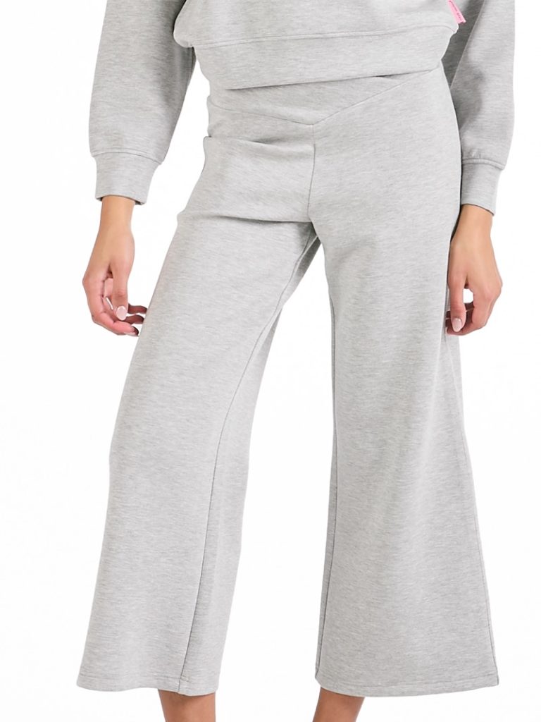 Grey Flare SS Pants