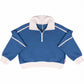 Quarter Zip Contrast Dark Blue SS