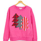 Pink Tree Pullover -