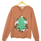 Cow Print Christmas Tree Top -