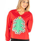 Cheetah Print Christmas Tree Top -