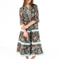 Blue Holly Maxi Dress