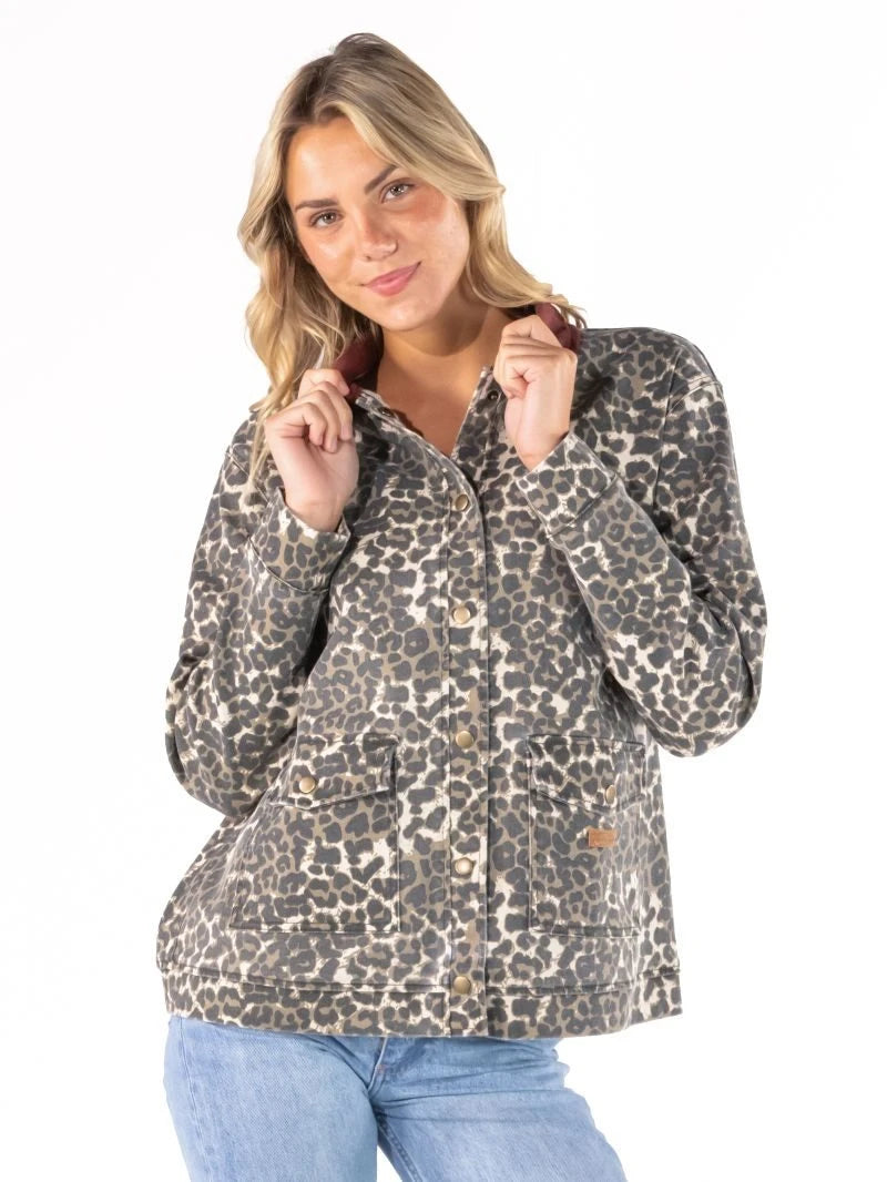 Darling Cream Leopard Jacket