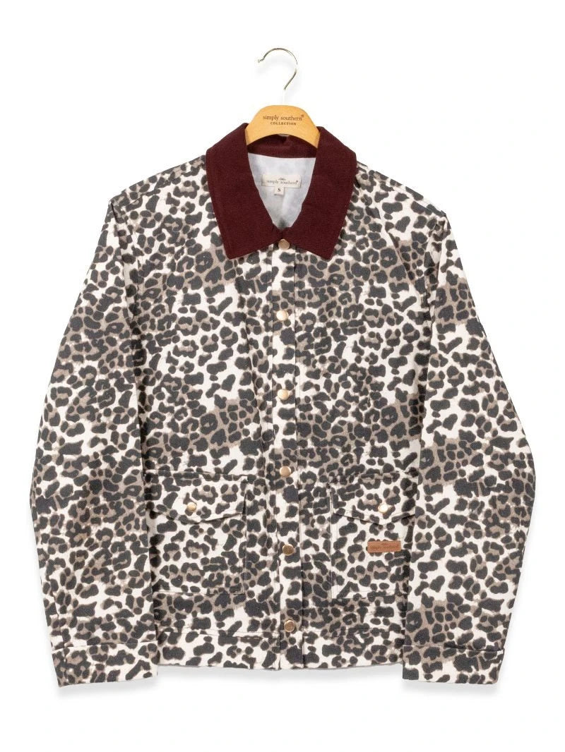 Darling Cream Leopard Jacket