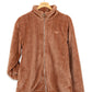 Elsie Brown Full Zip Sherpa -