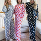 Pink & Red Polka Dot Crew