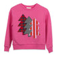 Pink Tree Youth Crewneck -