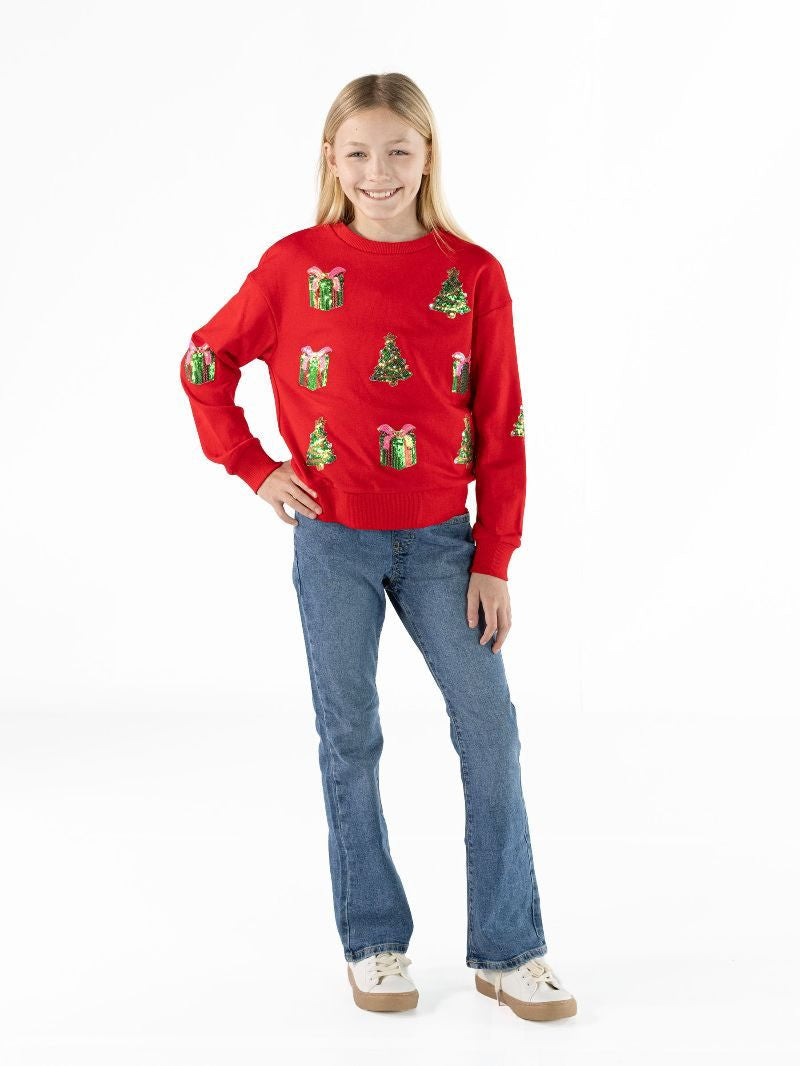 Sparkle Present Pullover