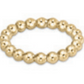 Classic Gold 3mm Bead Ring -  6