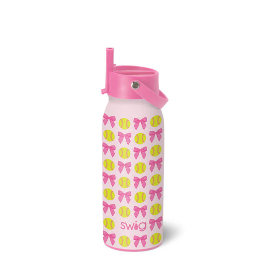 Pitch Hit Run 32oz Flip Sip Bottle