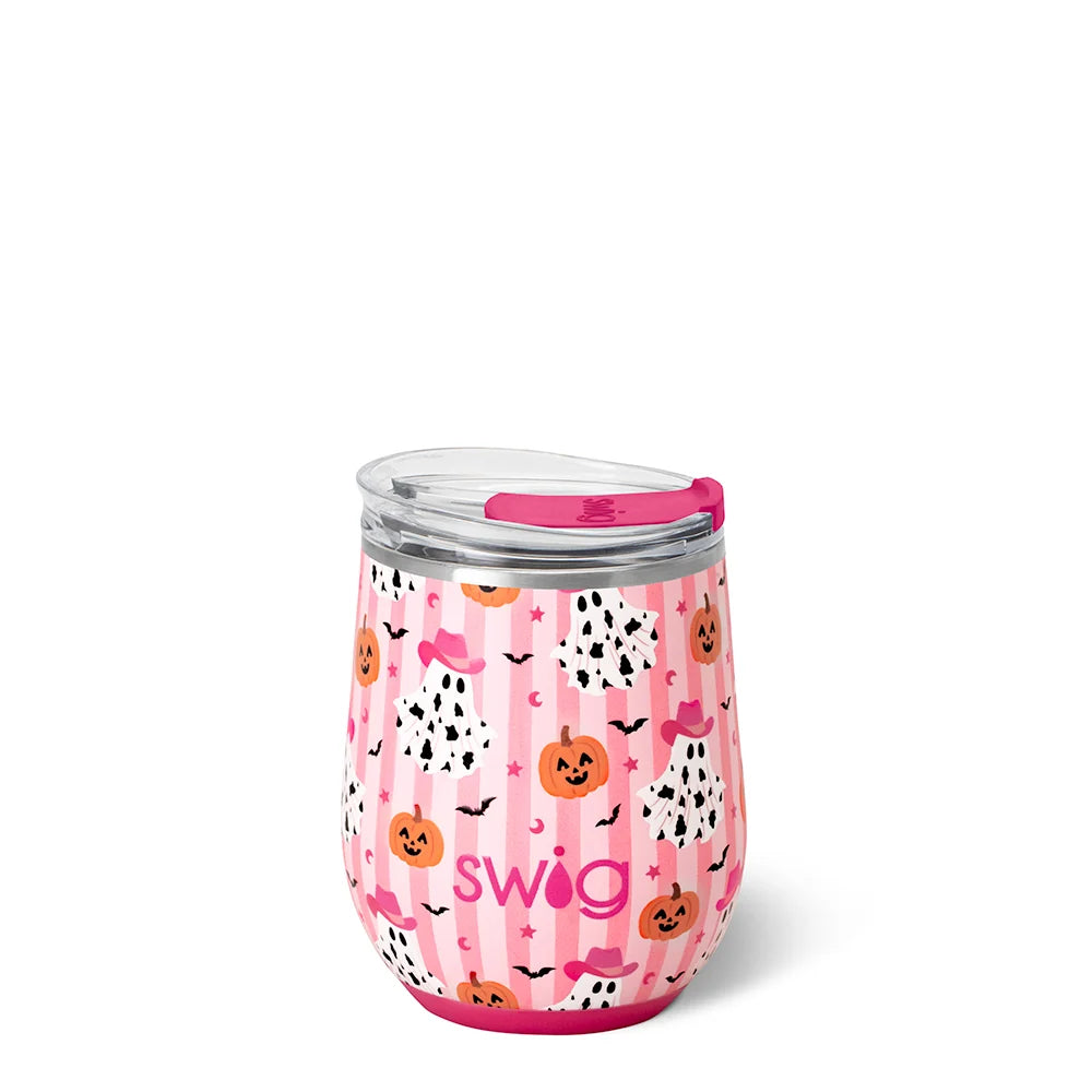 Ghost Town Stemless Wine Cup 12oz