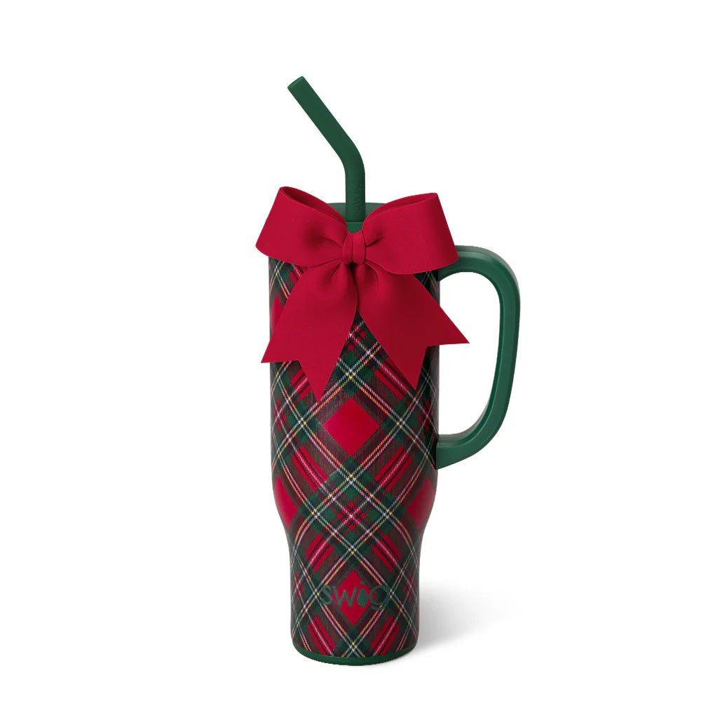 Christmas Plaid Mega Mug 30oz