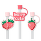Strawberry Shortcake Reusable Straw Set