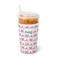 Pretty in Pink Iced Cup Coolie (Medium)