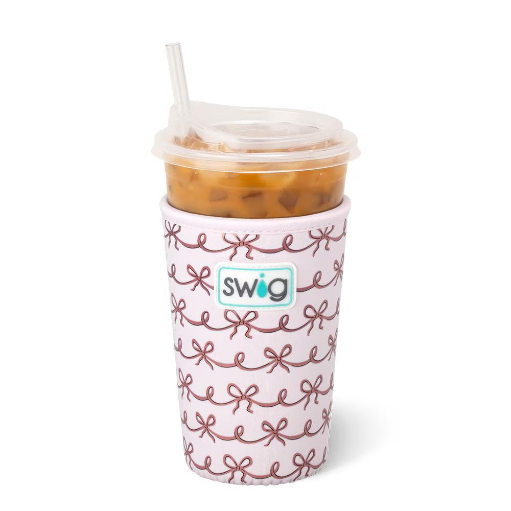 Pretty in Pink Iced Cup Coolie (Medium)