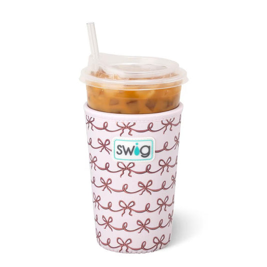 Pretty in Pink Iced Cup Coolie (Medium)