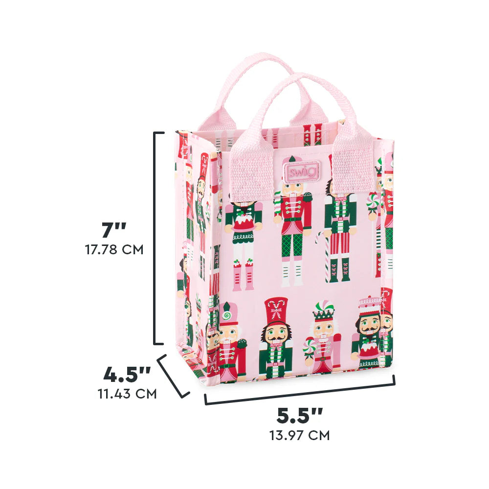Sugar Plum Mini Reuseable Tote