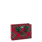 Christmas Plaid Small Reuseable Tote