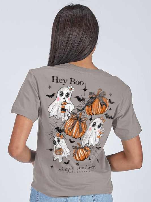 Hey Boo Bow Tee