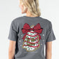 Tis The Season Christmas Tree Cake Tee