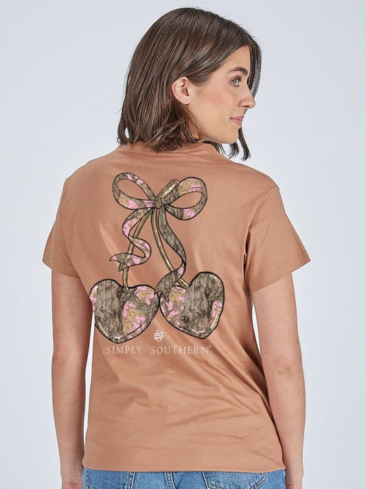 Camo Cherry Tee