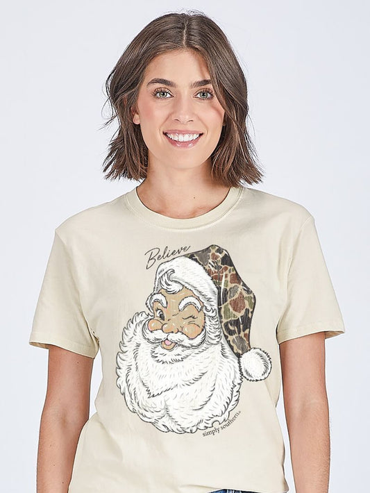 Camo Santa Tee