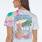 Beach Cowgirl Tie Dye Short Sleeve