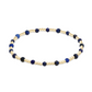Sincerity Gold 3MM Bracelet - Lapis