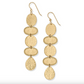 Palm Canyon Long Gold Earring - JA9973