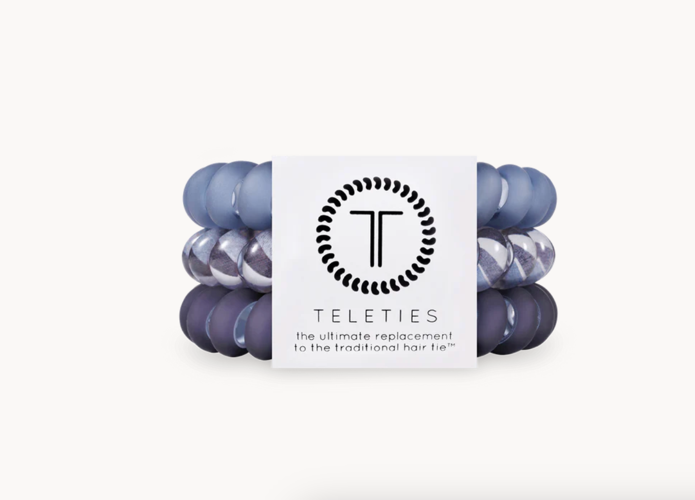 Midnight Rain Large Hair Ties